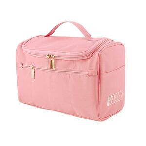 Toiletry Bag Portable Travel Kit Makeup Storage Organizer Cosmetic Bag Pink